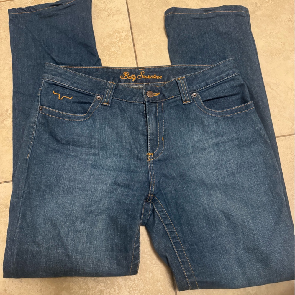 Kimes Ranch women bootcut blue denim Jeans / pants women